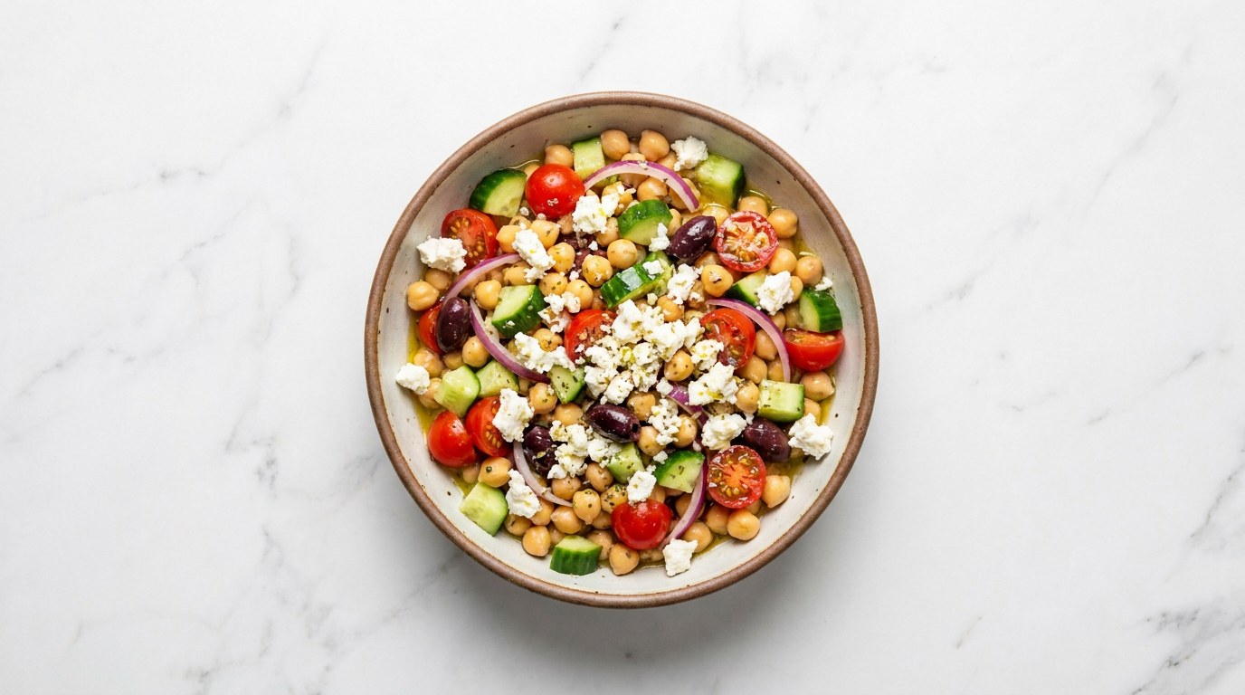 Griekse Kikkererwtensalade