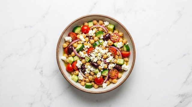 Griekse Kikkererwtensalade