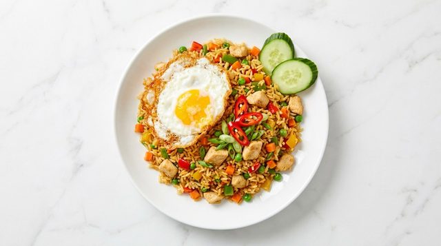 Nasi Goreng met Ei