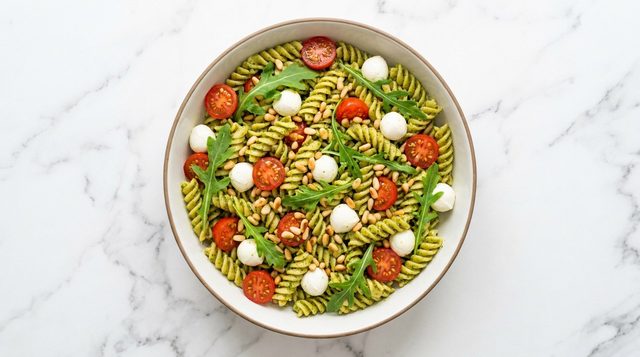 Pastasalade met Pesto