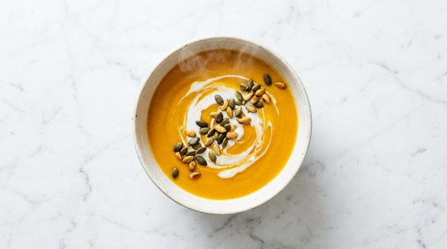 Pompoensoep met Kokosmelk