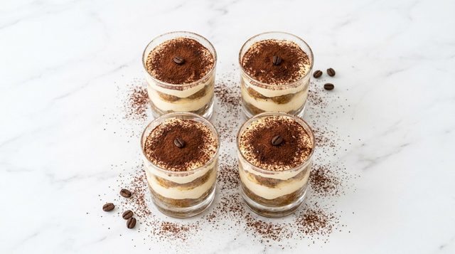Tiramisu in een Glaasje