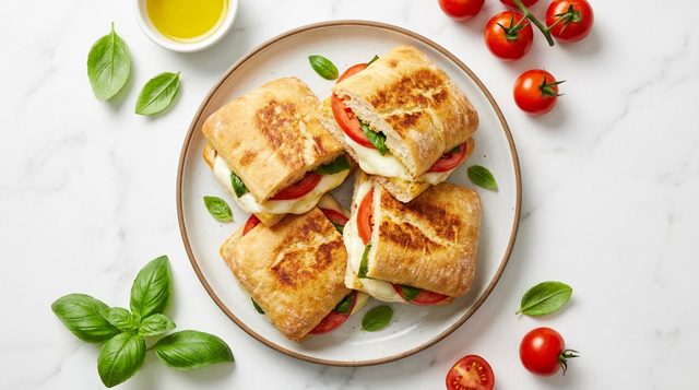 Tosti Caprese