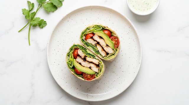 Wraps met Kip en Avocado