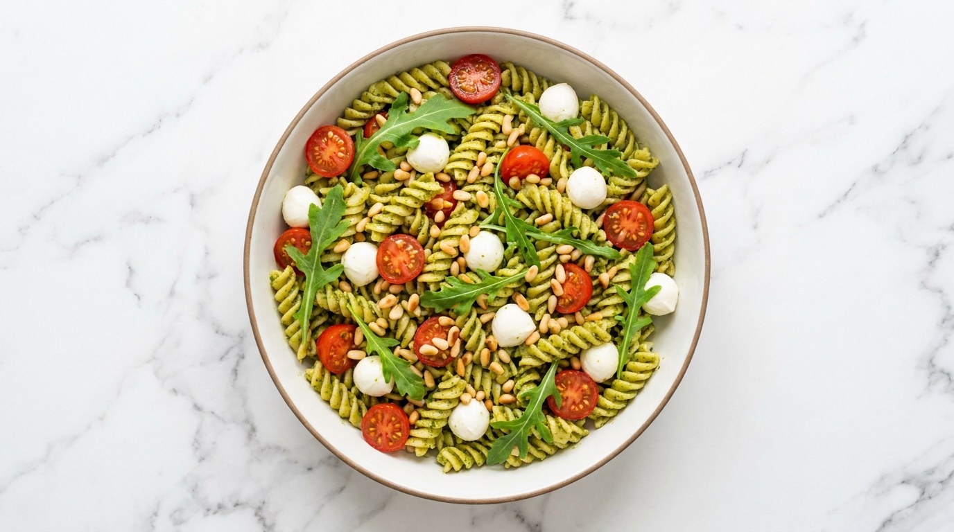 Pastasalade met Pesto
