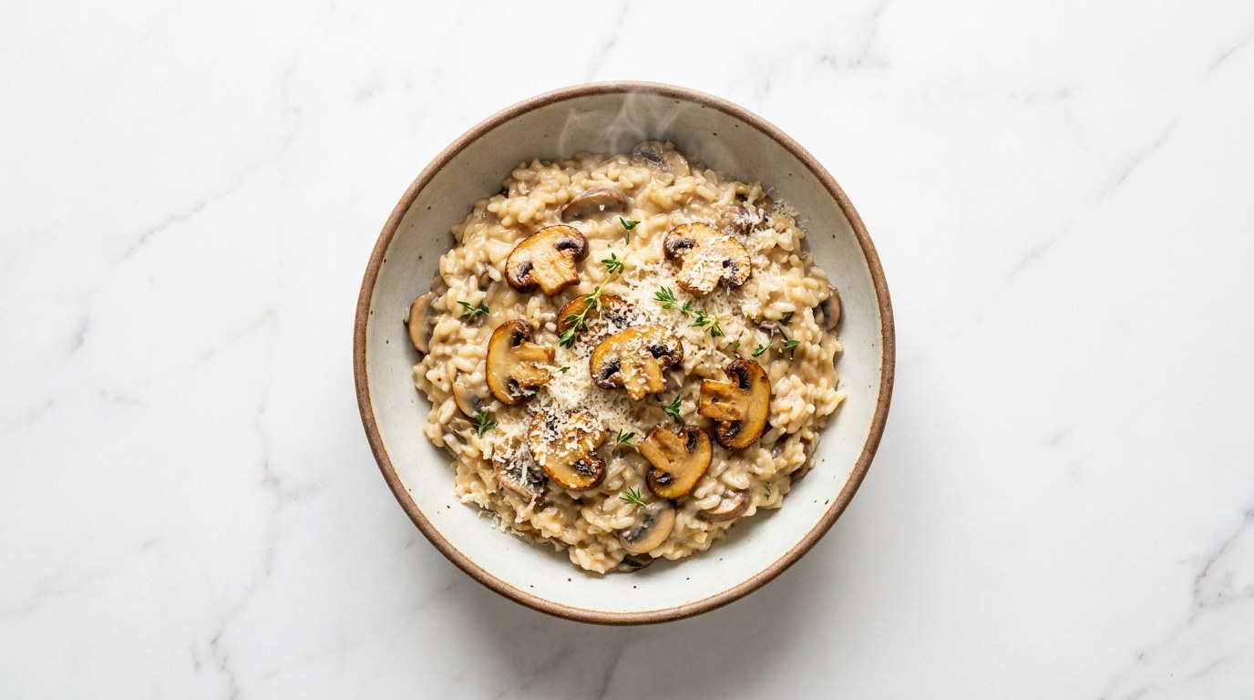 Romige Champignonrisotto