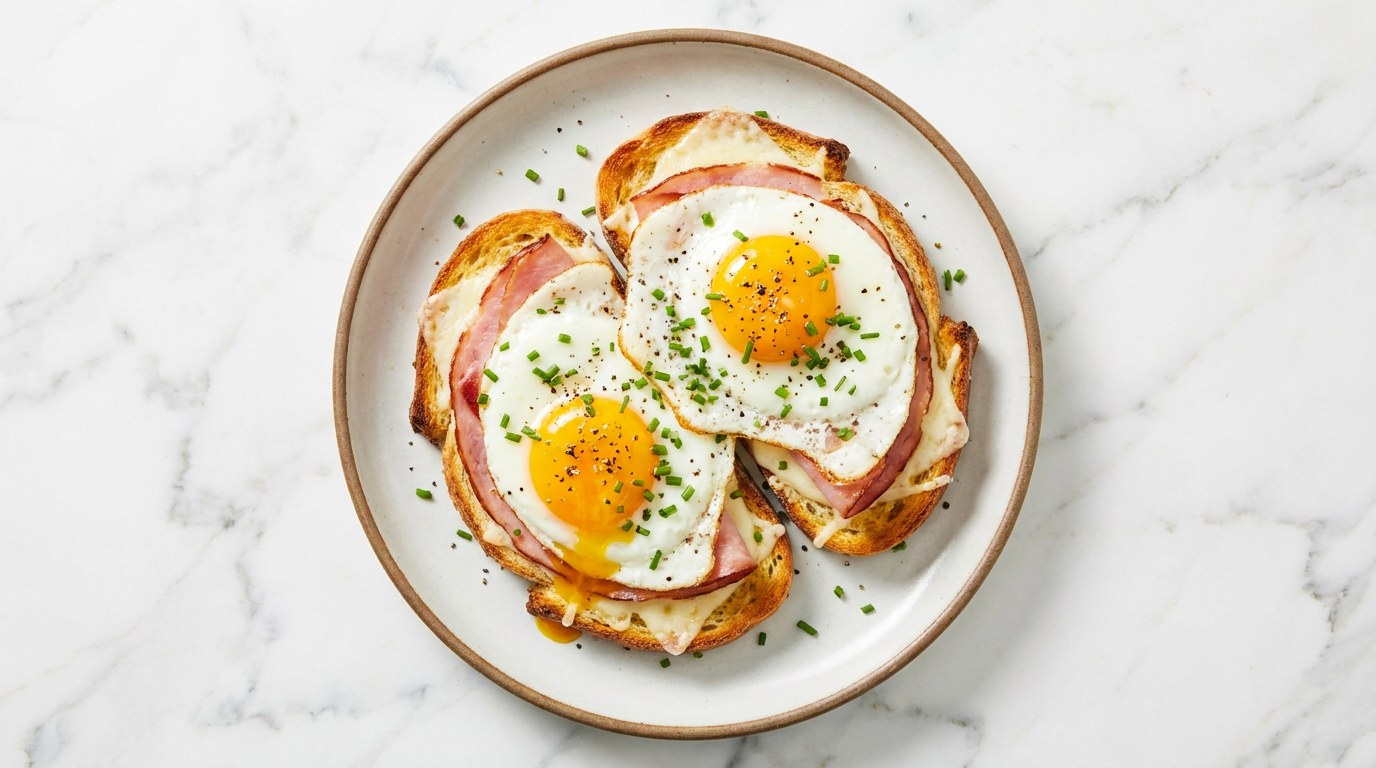 Uitsmijter met Ham en Kaas