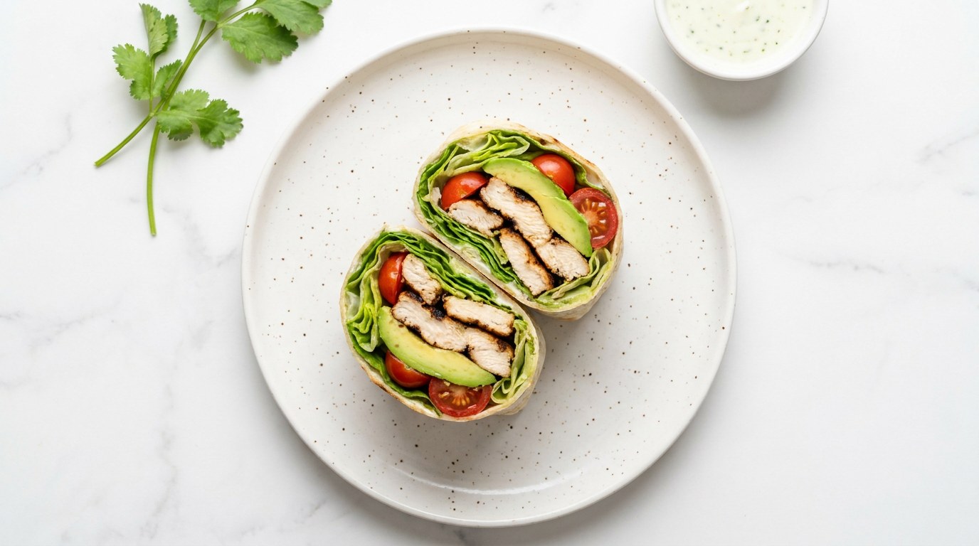 Wraps met Kip en Avocado